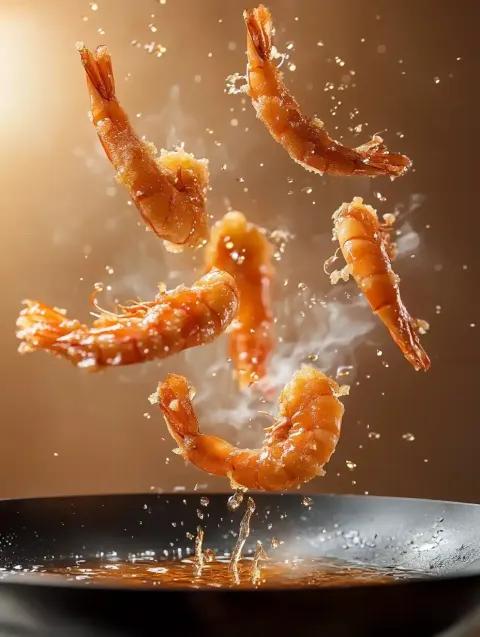 Dynamic Prawns in Flight