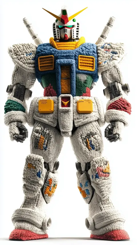 Wool Gundam 3D Model