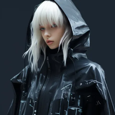 Marine Conservation Cyberpunk Futuristic Fashion