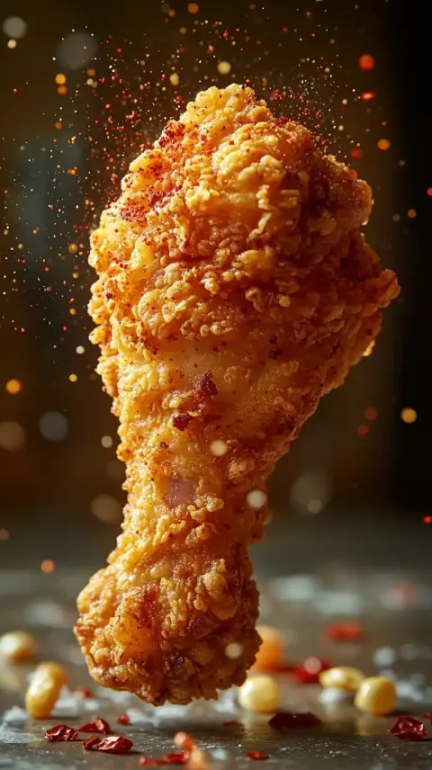 Crispy Chicken Leg Still Life