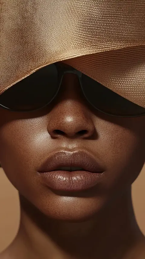 Hyperrealistic Vitiligo Supermodel