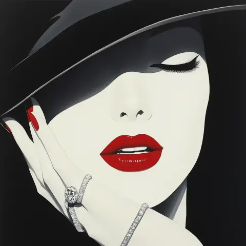 Nagel Style White Face