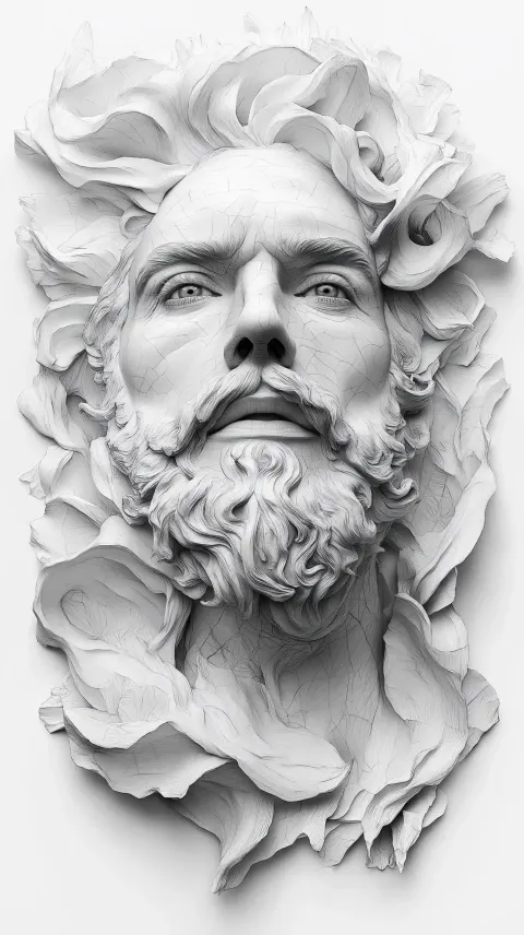 Hyper-Realistic Zeus Tattoo