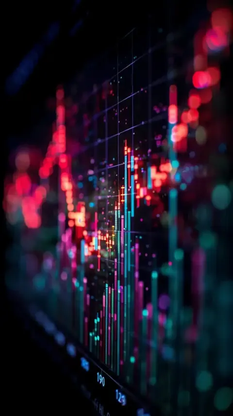 Neon Green Stock Graph
