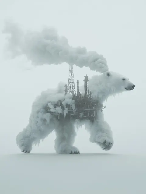 Surreal Ice Bear Photography