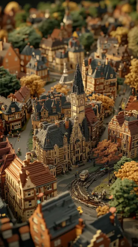 Lego England Aerial View