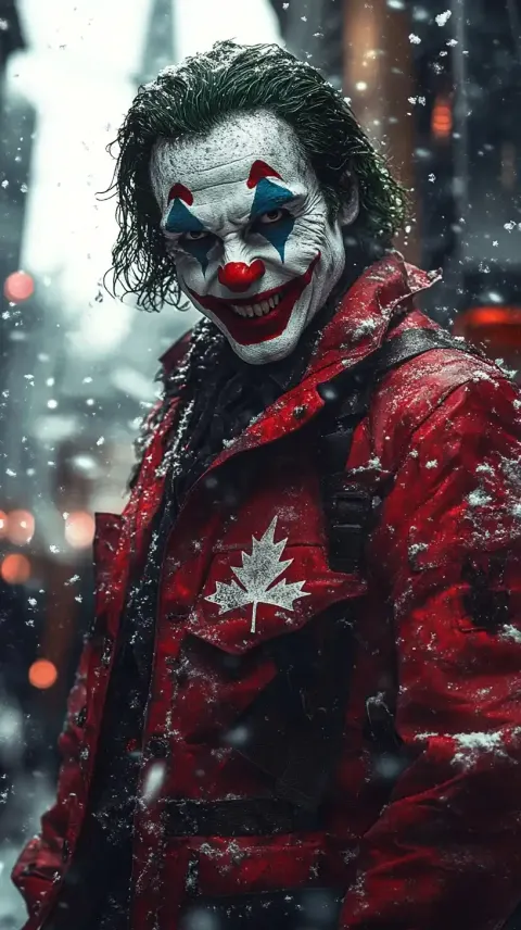 Hyper-Realistic Canadian Joker