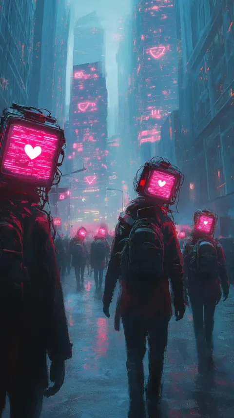 Surreal Digital Cityscape