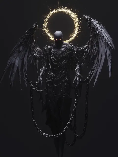 Fallen Celestial Being Illustration