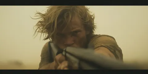 Wild Man with Rifle