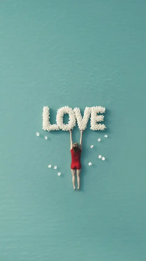 Surreal LOVE on Water