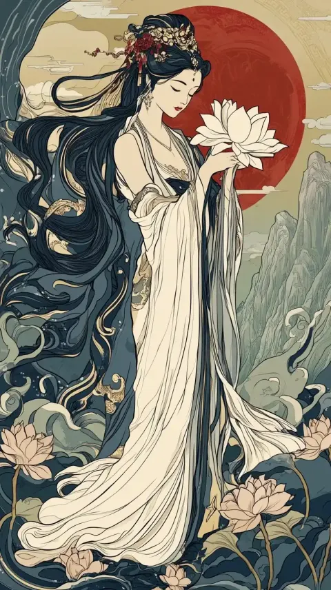 Guanyin in Art Nouveau