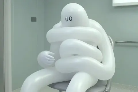 Inflatable Plastic Mannequin