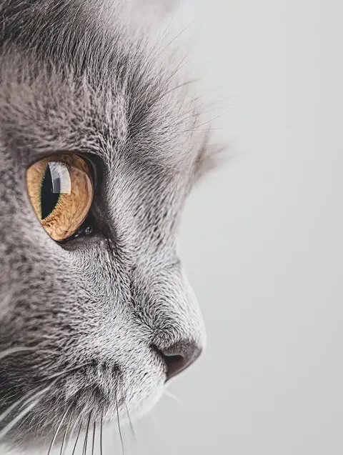 British Shorthair Close-Up