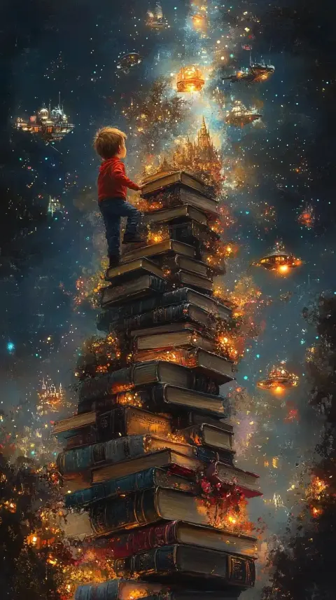 Fantasy Climb Through Books