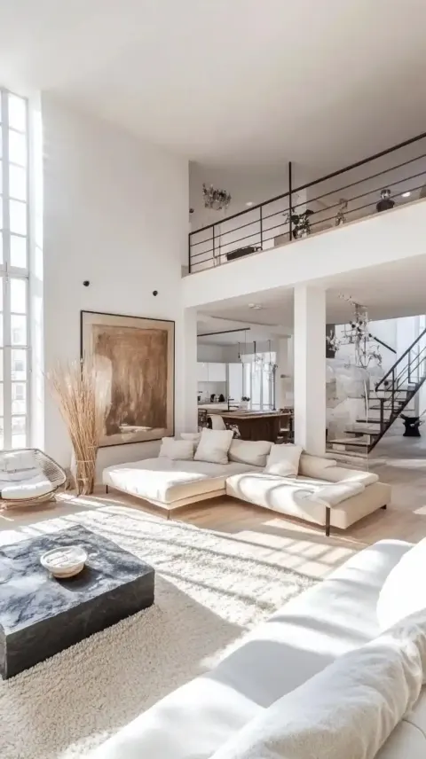 Modern Penthouse Living Room
