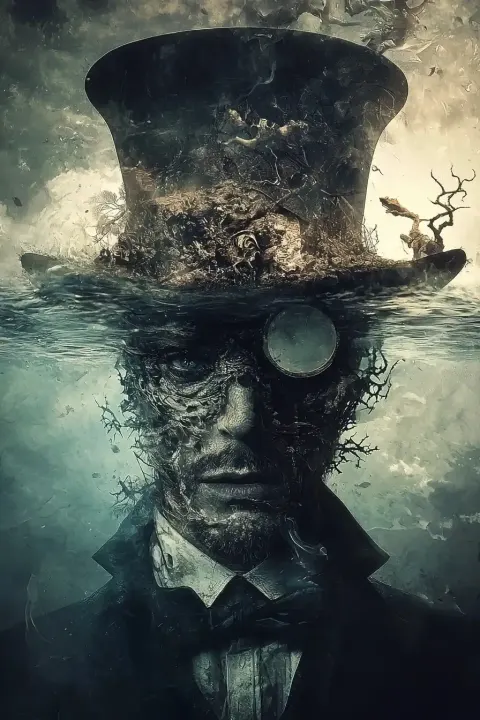 Optical Illusion Dickensian Depths