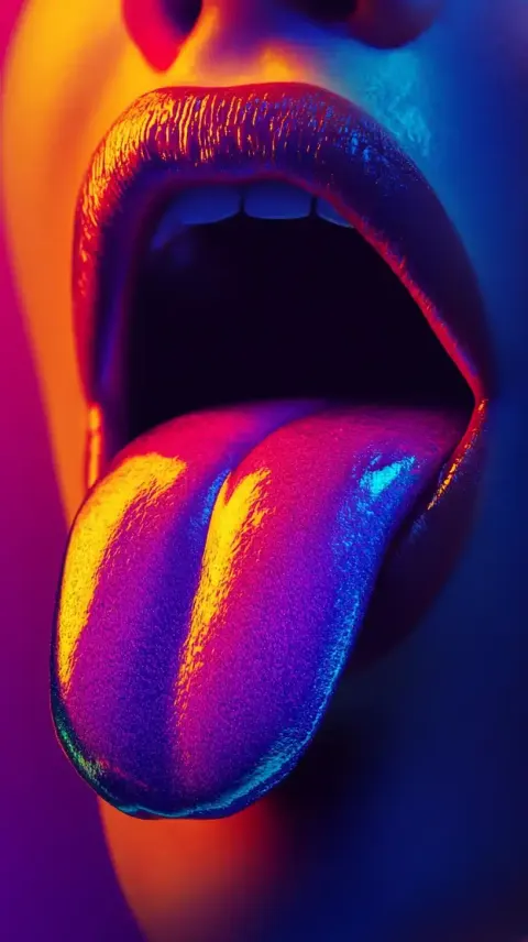 Colorful Dreamy Tongue Animation