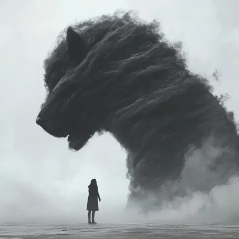 Surreal Mudi in Mist
