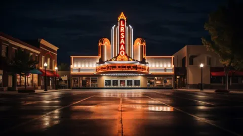 Movie Theater in Lebanon Missouri Travel Photo