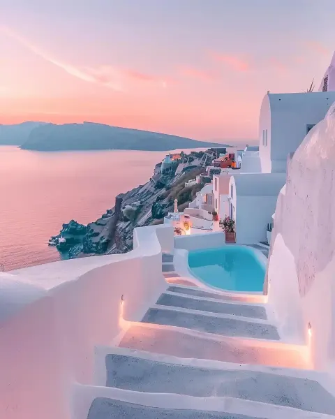 Santorini Sunset Photography