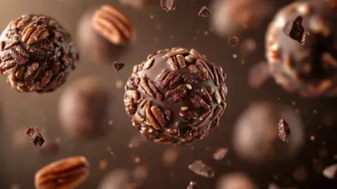 Floating Pecan Balls Portraits