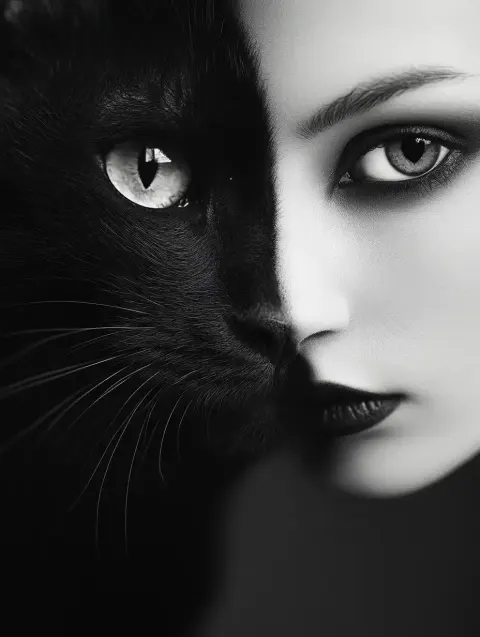 Fibonacci Fashion Cat Photography