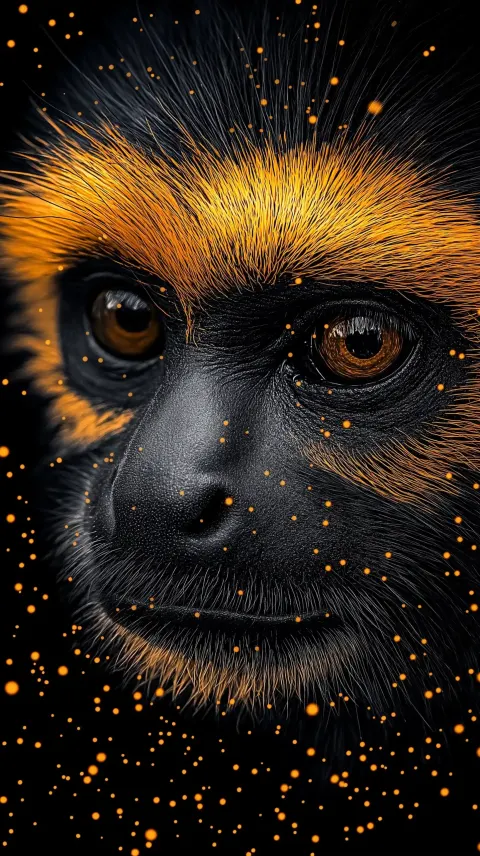 Sci-Fi Langur Monkey Cover