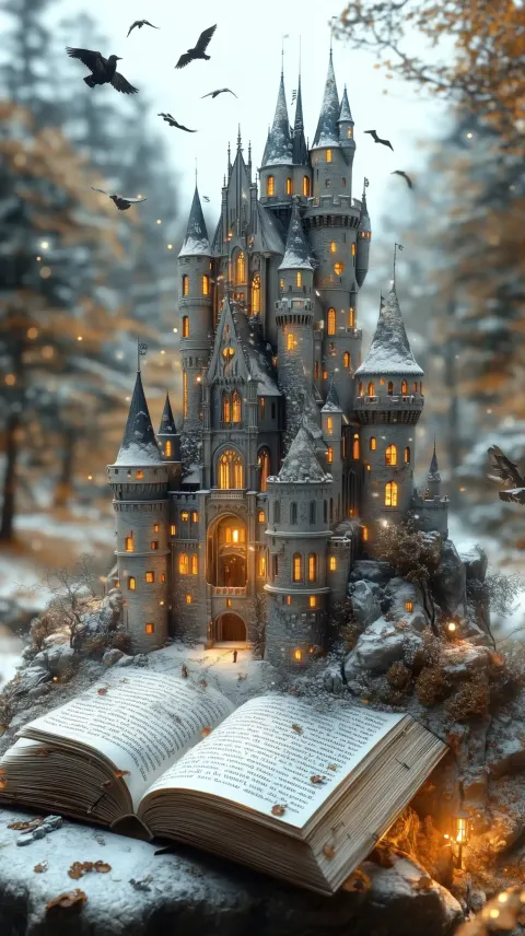 3D Winterfell Castle Emergence