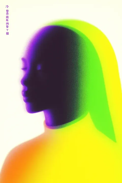 Bold Horror Poster Afro Nun