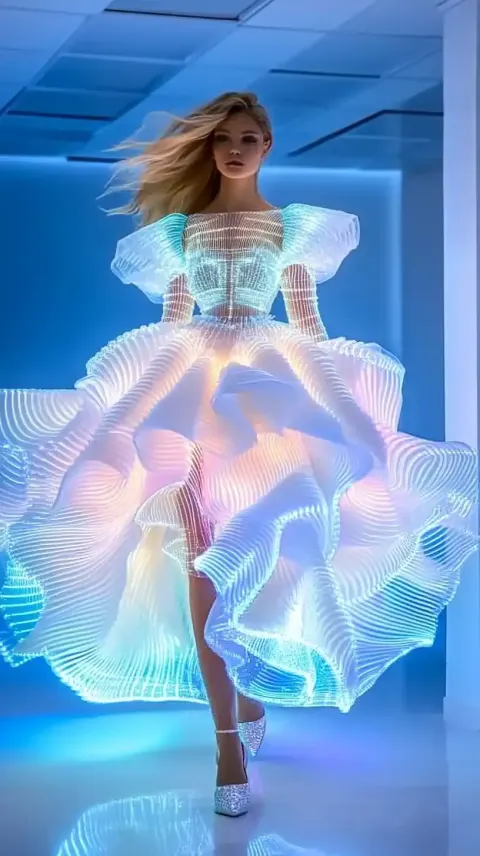 Futuristic Flapper Runway Shoot