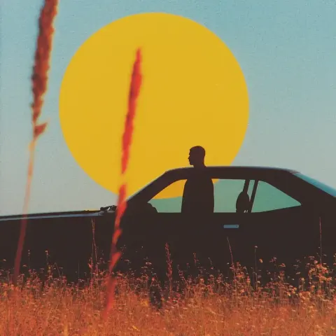 Cinematic Figure by Retro Car