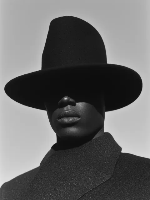 Mafia Boss Supermodel Portrait
