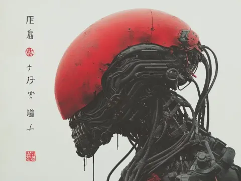 Xenomorphs Playing Hanafuda