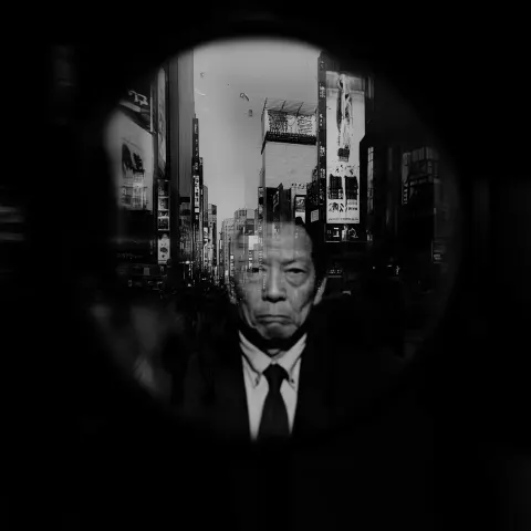 Surreal Close-Up in Tokyo