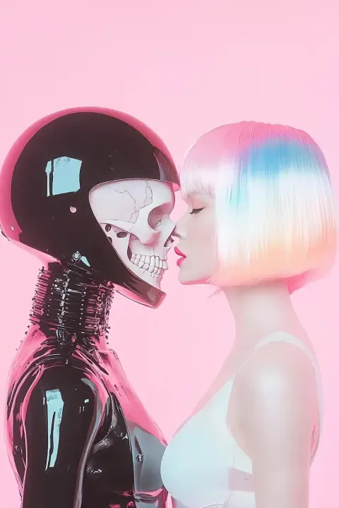 Cyberpunk Contrast Corpo vs Rebel