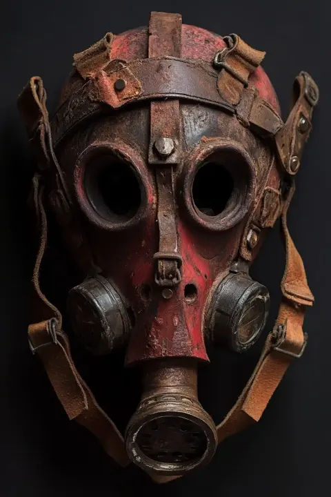 Hanafuda Gas Mask Design