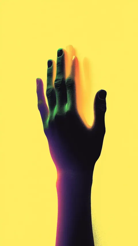 Bizarre Horror Hands Poster