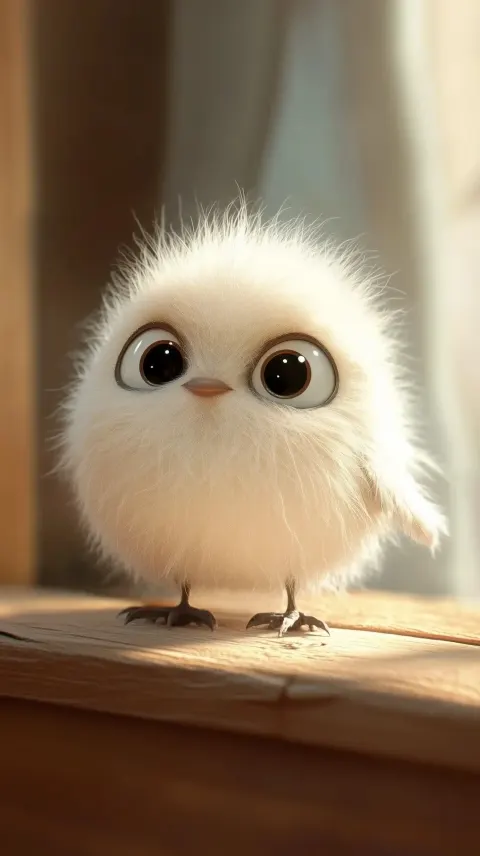 Pixar Fuzzy Creature Animation