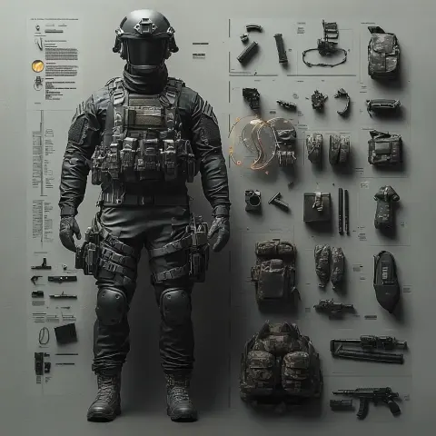 Soldier Uniform and Equipment
