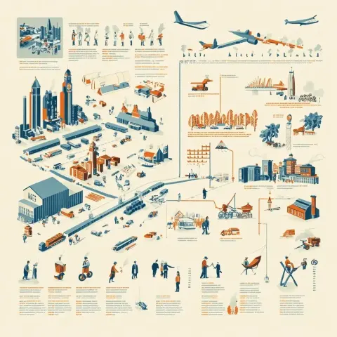 Isotype Diagram of Craftspeople Employment