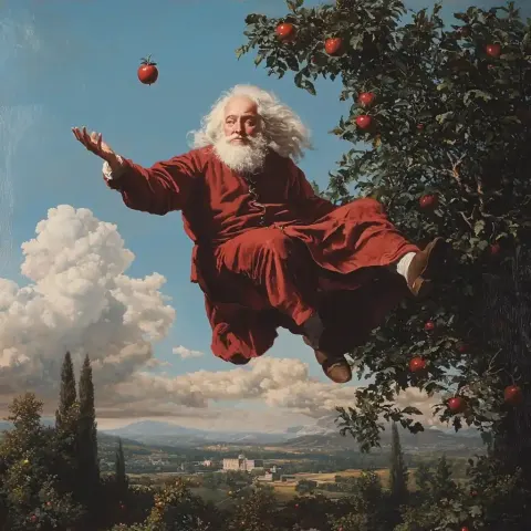 Levitation of Newtons Apple