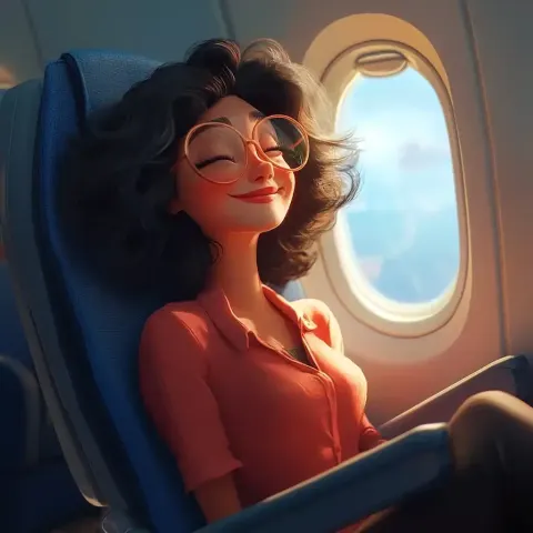 Pixar Character in Flight