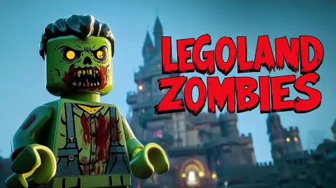 Lego Castle Horror Poster