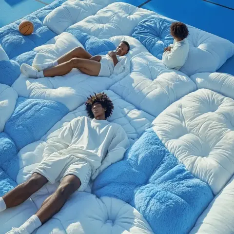 Cozy Basketball Court Close-Up