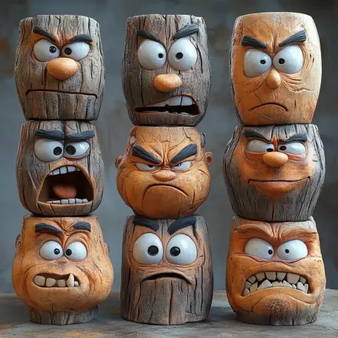 Exaggerated Expression Pack