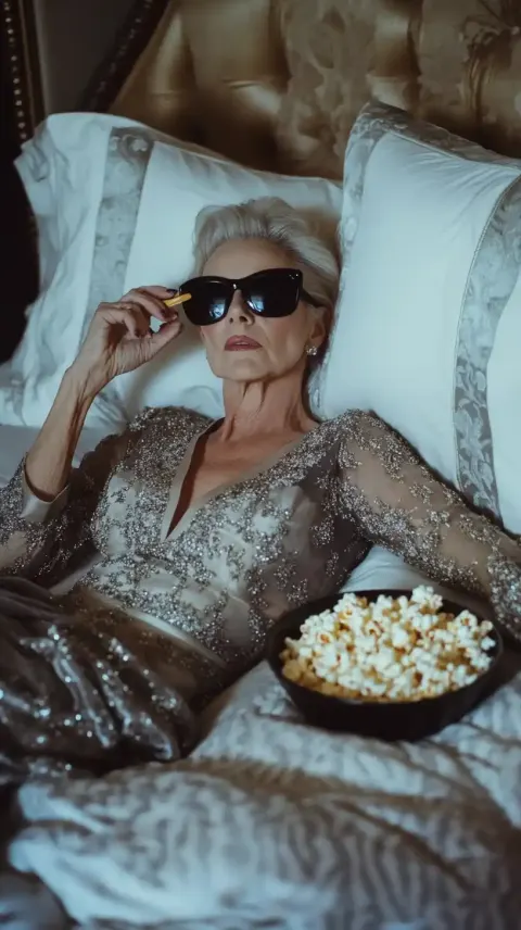Elegant Woman in Luxury