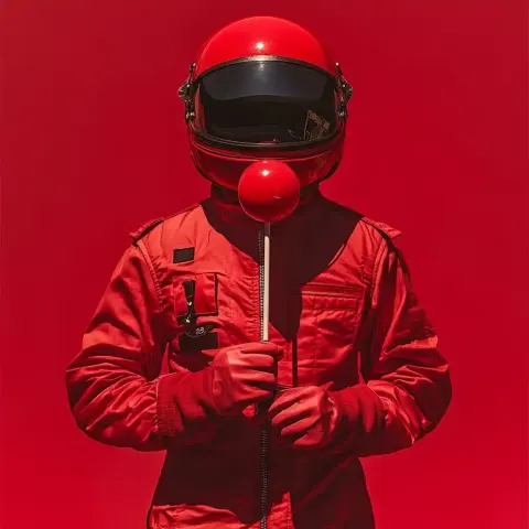 Lollipop in Racing Suit