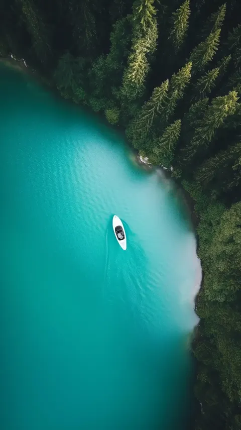 FPV Drone Through Landscape