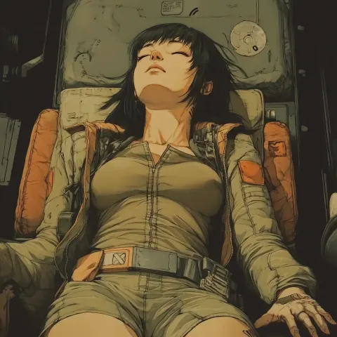 Attractive Captain in Anime